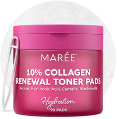 MAREE Collagen Acne Clearing Polishes – Toner Pads with Retinol – Minimizing