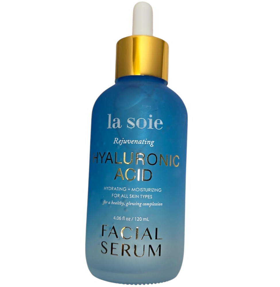 la soie Hyaluronic Acid Hydrating Moisturizing Face Serum 4.06 fl oz 120 mL