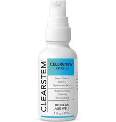 NIB CLEARSTEM CELLRENEW Collagen Stem Cell Serum Anti Aging Acne 1 fl oz