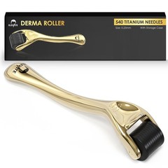 Elevate Derma Roller 0.25mm with 540 Titanium Microneedle for Gold