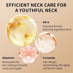 AH-8 Firming Neck Cream with Peptides – Elevate Your Skin Care Routine 4.23 Oz