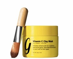 GLOW by Gleamin – Vitamin C Clay Mask w Turmeric – 2.1 oz. E11D Brand New Sealed