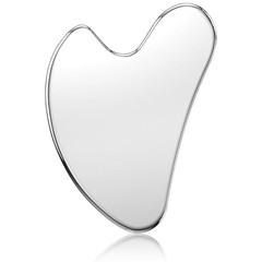 Stainless Steel Gua Sha Facial Tools, Metal Gua Sha for Face Body Treatment