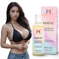 Bobae Brazilian Breast Bust Toning Oil – Skin Elasticity & Firming Care