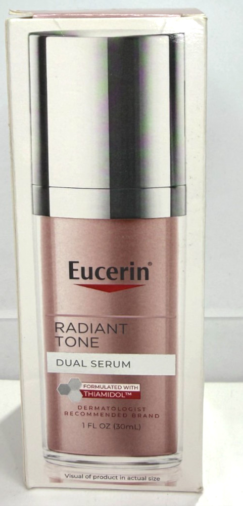 Eucerin Radiant Tone Dark Spot Corrector Dual Serum 1 oz Thiamidol No Date