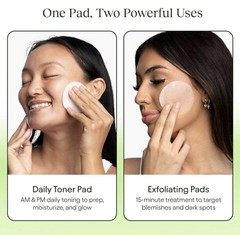 JIYU -TONING & BRIGHTENING FACE PADS | SKIN CELL RENEWAL & REJUVENATION 100 PADS