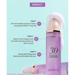 Menokin 30 Seconds Bubble Cleanser PERFECT – NEW