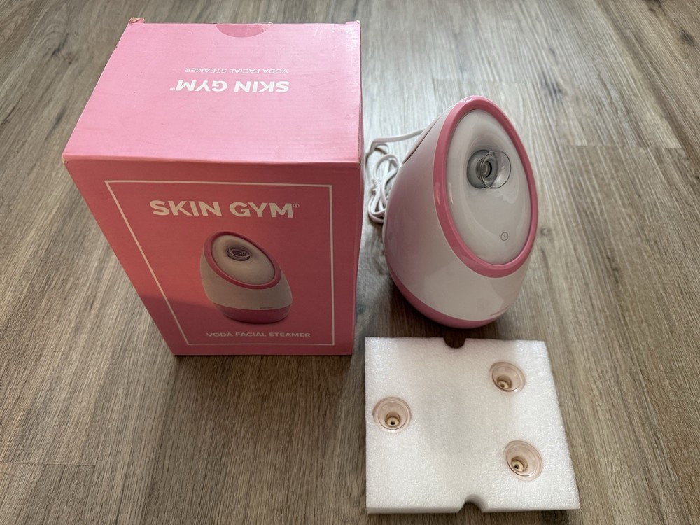 Skin Gym Voda Pink & White Face Facial Steamer