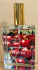 Infinite Beauty Black Cherry Body Oil 5 oz / 147ML Hydrating Nourishing New