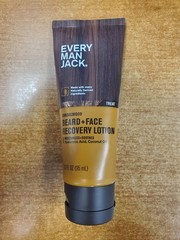 Every Man Jack Beard & Face Recovery Lotion Sandalwood 3.2 oz. (4948) E13B
