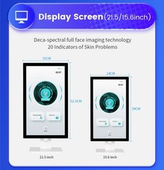 Multi Spectral 3D Facial With Scalp Analyzer Skin Analysis Face Scanner Machine