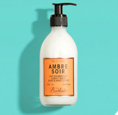 Bastide Ambre Soir Hand & Body Lotion 10oz, Glass, Made in France