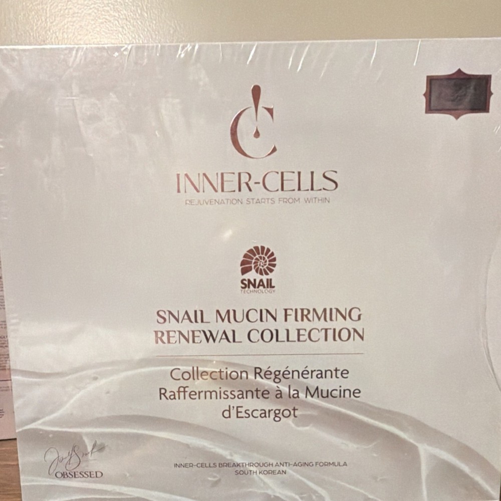 Inner-Cells Snail Mucin Firming Renewal Firming Anti-Aging Set Cleanser Serum