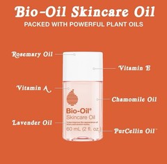 BIO-OIL Skincare Oil Scars Stretch Marks Uneven Skin Tone Aging Skin 60 ml / 2oz