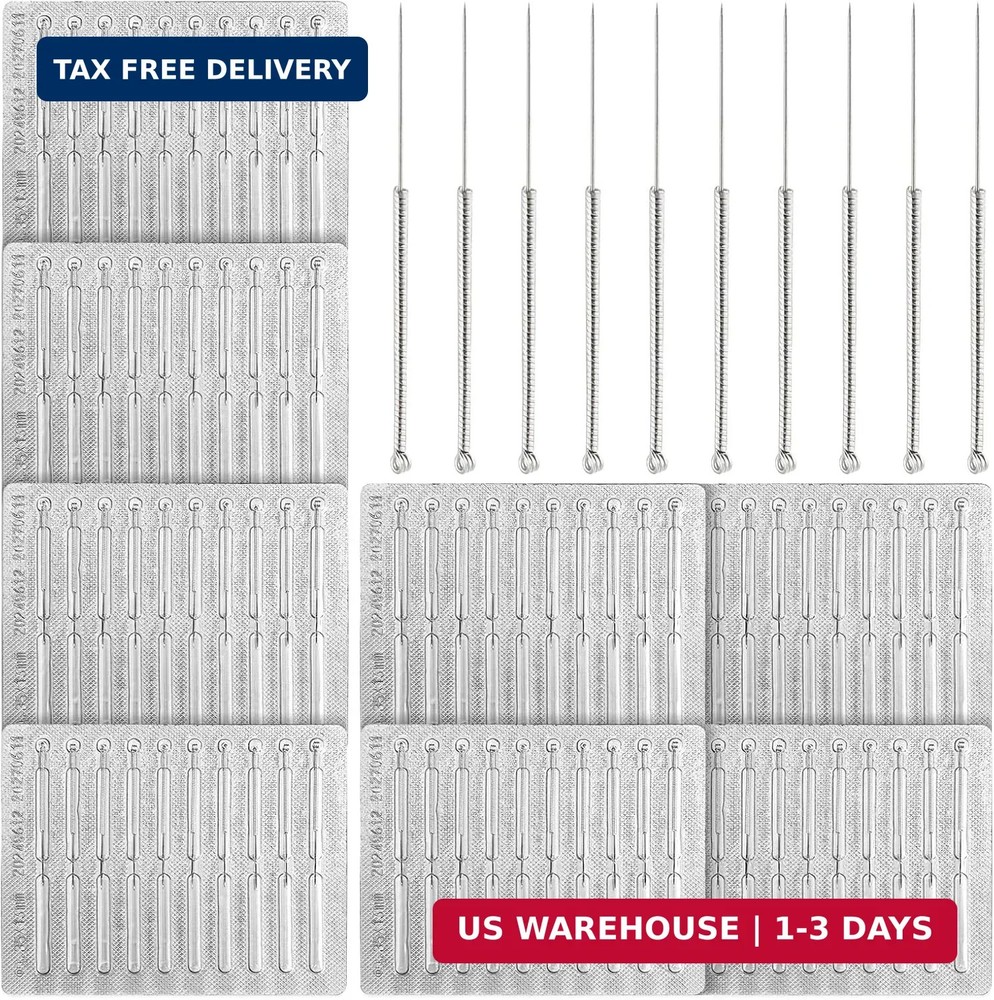YGQQOY Professional 100pcs Disposable Pimple Needles, Acne Needle, Blackhead and