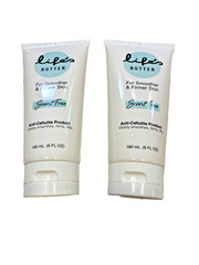New LIFE’S BUTTER Anti-Cellulite Cream For Smoother Skin Scent Free 6 FL. OZ.