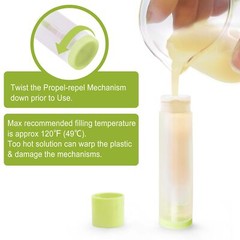 Lip Balm Tubes Empty 5.5ml Clear Lip Balm Container Tubes BPA Free & Leak Free