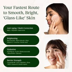 Korean NAD+ Anti-Aging Set – Ji Yu Toner Pads + Glow Moisturizing Cream