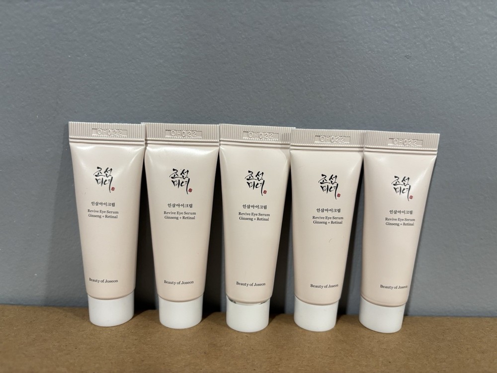 New – Beauty of Joseon Revive Eye Serum Ginseng + Retinal 10ml (x5) – Exp 06/27
