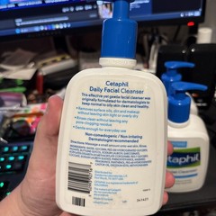 (4) Cetaphil Daily Facial Cleanser (Old Formula) Normal to Oily Skin, 16 oz NEW