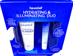 NatureWell Hydrating Illuminating Duo Cleanser & Serum Kit