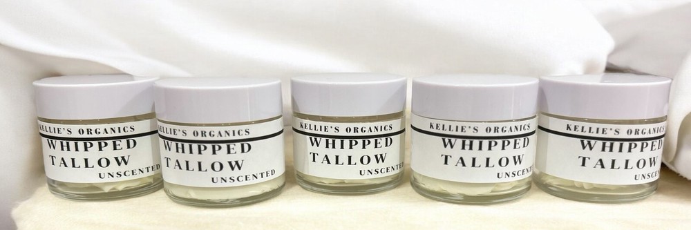 UNSCENTED Organic Grass Fed Whipped Beef Tallow