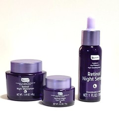 b-pure Retinol Night Skincare Set Serum Eye Cream Moisturizer 3 Pcs