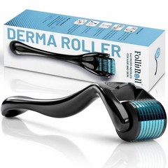 Derma Roller – 540 Titanium Microneedles for Hair, Beard & Skin | Microneedling