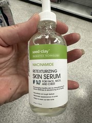 Seed+clay Niacinamide Retexturizing skin serum No 147