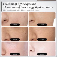 current body led face mask and neck
