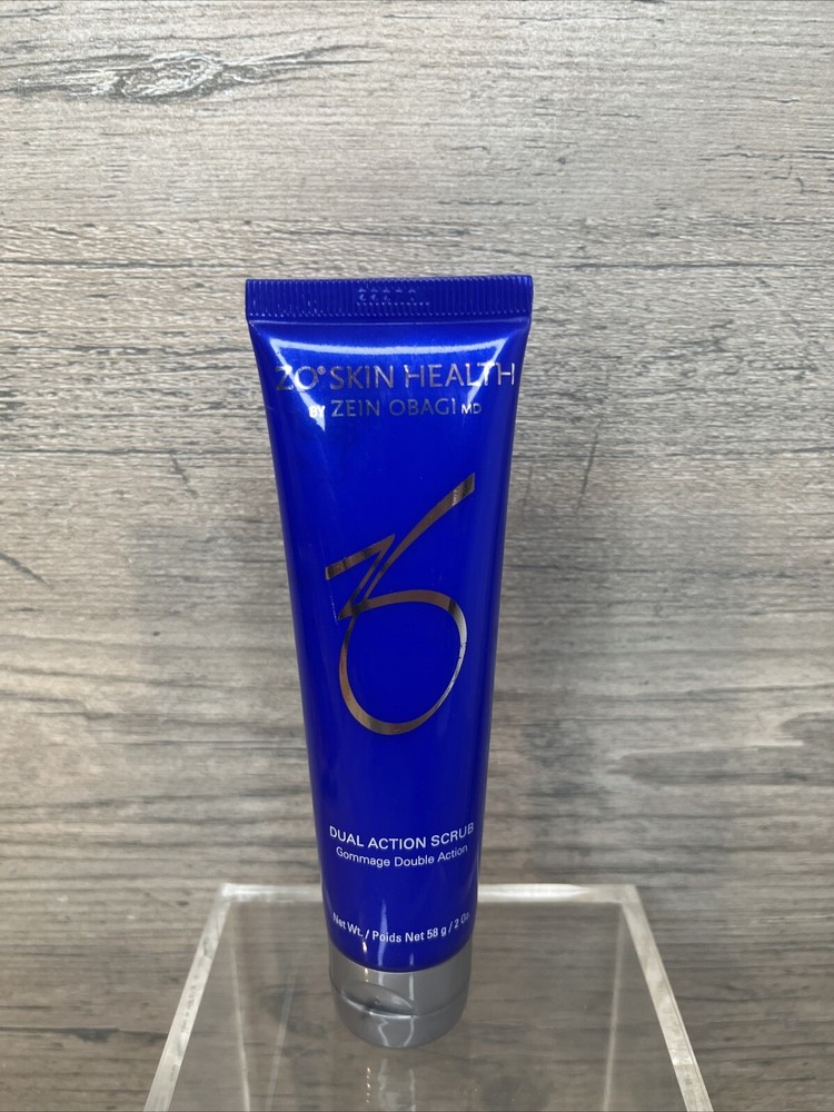 ZOSkin Dual Action Facial Scrub 2oz With Headband EXP 09/2025 FAST SHIPPING