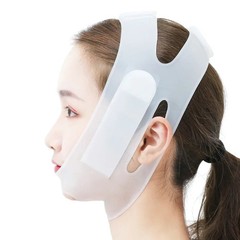 Face Mask Silicone V Lifting V Line Shape Lift UP Facial Slimming Bandage M
