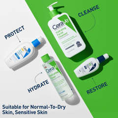 CeraVe Hydrating Toner Face Non-Alcoholic Sensitive Dry Skin 6.8 fl oz New