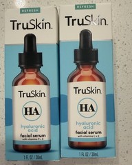 2- TruSkin HA Hyaluronic Acid Facial Serum With Vitamins C & E Face, 1 Fl Oz