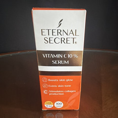 Eternal Secret Vitamin C 10% Face Serum, Evens Skin Tone, 1.01 fl oz
