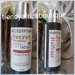 X 1 PUREC EGYPTIAN secret Glutathion 14days Spf 20. ORGANIC FORMULAR AUTHENTIC