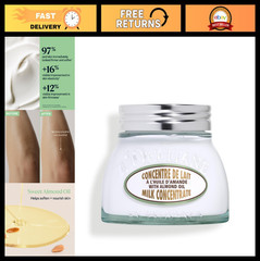 Almond Milk Concentrate – 48HR Hydration, Moisturizes & Firms Skin, Vegan, Non-G