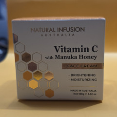 Natural Infusion Australia Vitamin C Manuka Honey Kakadu Plum Face Cream 100g