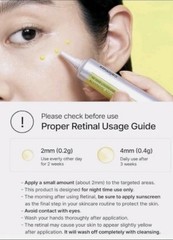 celimax Retinal Shot Tightening Booster 15mL 0.1% Retinal Matrixyl 3000 Anti-Agi