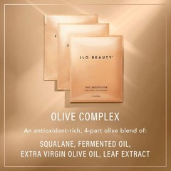 Jlo Beauty Face Mask 2-Piece Hydrating Sheet Mask Glow Serum Self Care Facial
