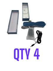 (QTY 4) Aroma Season Heated Eye Mask for Dry Eyes, Warm Eye Compress, Blue