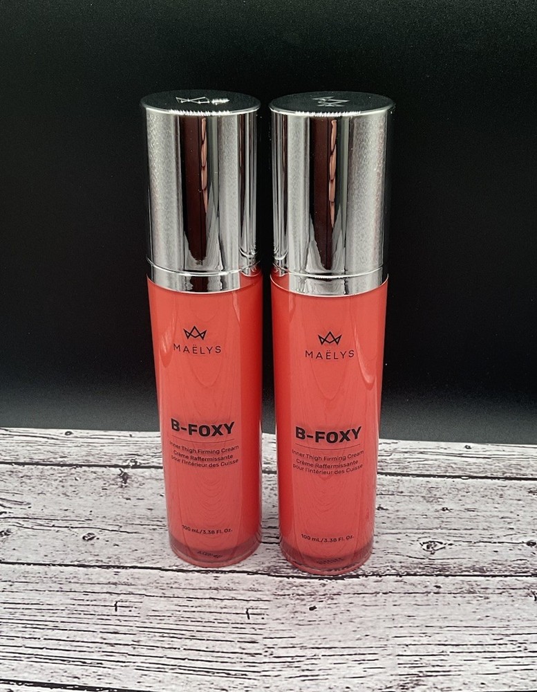 2x Maelys B-Foxy Inner Thigh firming cream 3.38oz NEW