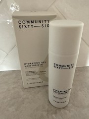 Community Sixty-Six Hydrating Gel Moisturizer 1.7oz/50mL FULL SZ SEALED BOX New