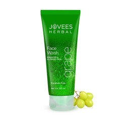 Jovees Herbal Grape Face Wash With Grape Seed For Brighter & Glowing skin 120 ml