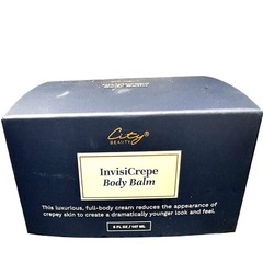 City Beauty &lsquo;InvisiCrepe Body Balm&rsquo; Skin Firm Treatment 5oz/147ml-NEW Sealed
