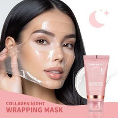 Lakerain Collagen Night Wrapping Mask Hydrolyzed Collagen Firming Hydrating Anti