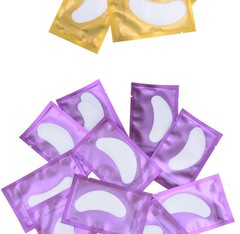 50 Pairs Under Eye Gel Patches – Hydrogel Eye Pads for Eyelash Extension, Lint-f