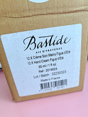 Bastide Figue D&rsquo;Ete Hand Cream 30ml 1fl oz New