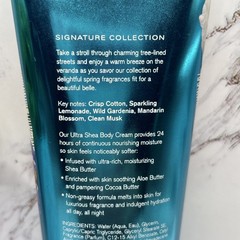 Bath & Body Works Sheer Cotton & Lemonade Ultra Shea Body Cream 8 Oz Signature