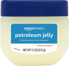 Petroleum Jelly White Petrolatum Skin Protectant, Unscented, 7.5 oz, 1-Pack, (Pr